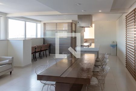 Área comum - Churrasqueira de kitnet/studio para alugar com 1 quarto, 49m² em Vila Nova Conceição, São Paulo
