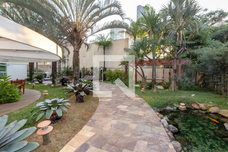 Área comum - Jardim de kitnet/studio para alugar com 1 quarto, 49m² em Vila Nova Conceição, São Paulo