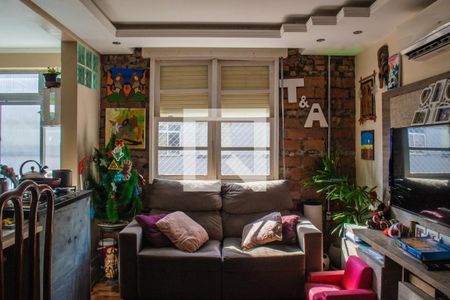 Sala de apartamento para alugar com 2 quartos, 56m² em Cristal, Porto Alegre