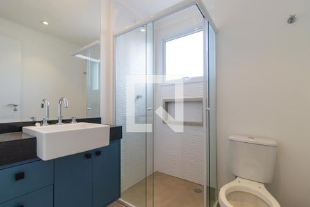 Banheiro de kitnet/studio para alugar com 1 quarto, 52m² em Centro, Campinas
