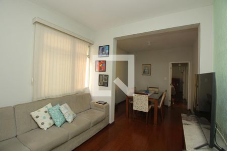 Sala de apartamento à venda com 3 quartos, 98m² em Buritis, Belo Horizonte