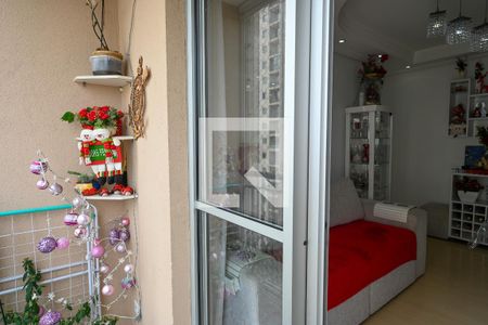 Varanda de apartamento à venda com 2 quartos, 54m² em Vila Liviero, São Paulo