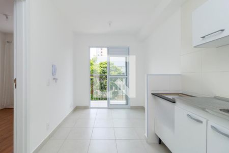 Sala de apartamento para alugar com 1 quarto, 28m² em Jardim Caravelas, São Paulo
