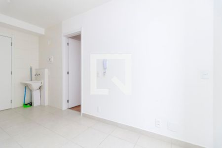 Sala de apartamento para alugar com 1 quarto, 28m² em Jardim Caravelas, São Paulo