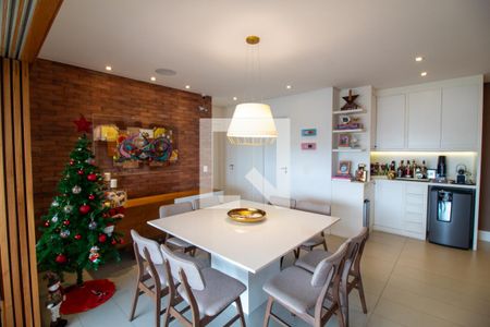 Sala de Jantar de apartamento à venda com 2 quartos, 92m² em Jardim das Acácias, São Paulo