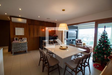 Sala de Jantar de apartamento à venda com 2 quartos, 92m² em Jardim das Acácias, São Paulo