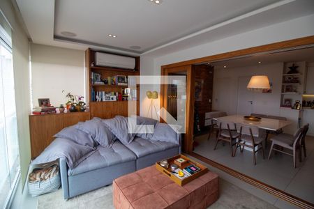 Sala de apartamento à venda com 2 quartos, 92m² em Jardim das Acácias, São Paulo