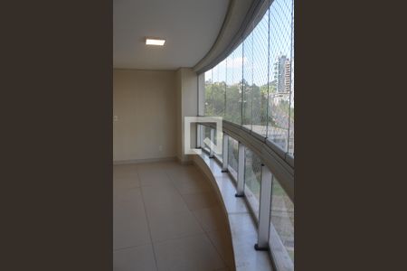 Varanda da Sala de apartamento para alugar com 3 quartos, 104m² em Vila da Serra, Nova Lima
