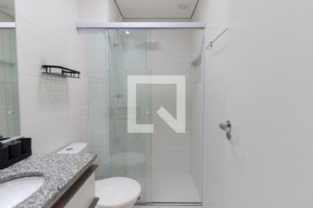 Banheiro de apartamento à venda com 1 quarto, 25m² em Butantã, São Paulo