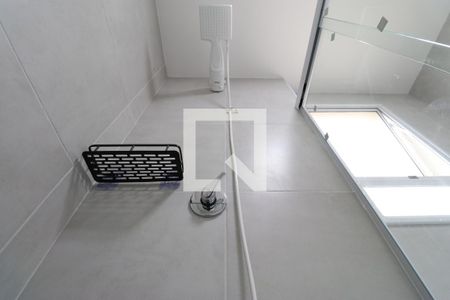 Apartamento à venda com 35m², 1 quarto e sem vagaDetalhe do banheiro