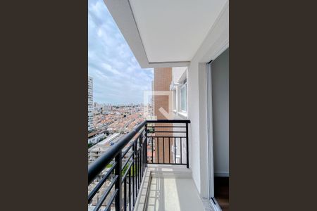 Varanda da Sala de apartamento para alugar com 2 quartos, 54m² em Quarta Parada, São Paulo