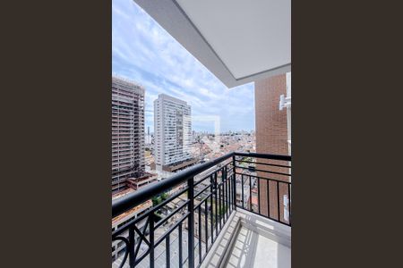 Varanda da Sala de apartamento para alugar com 2 quartos, 54m² em Quarta Parada, São Paulo