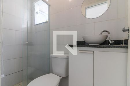 Banheiro Social de kitnet/studio para alugar com 1 quarto, 35m² em Recreio dos Bandeirantes, Rio de Janeiro