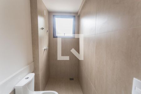 Banheiro da Suíte de apartamento à venda com 3 quartos, 130m² em Carmo, Belo Horizonte