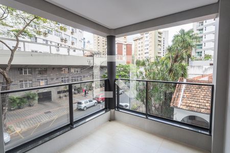 Varanda da Sala de apartamento à venda com 3 quartos, 130m² em Carmo, Belo Horizonte