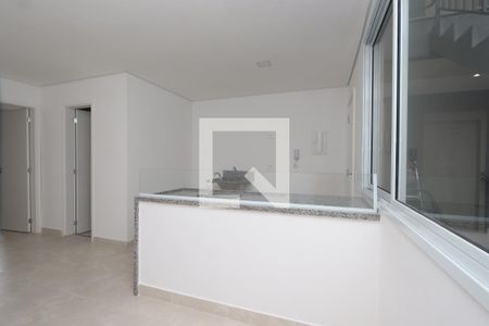 Sala/Cozinha de kitnet/studio para alugar com 2 quartos, 41m² em Jardim Ana Rosa, São Paulo