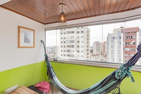 Varanda da Sala de apartamento à venda com 3 quartos, 159m² em Vila Gumercindo, São Paulo
