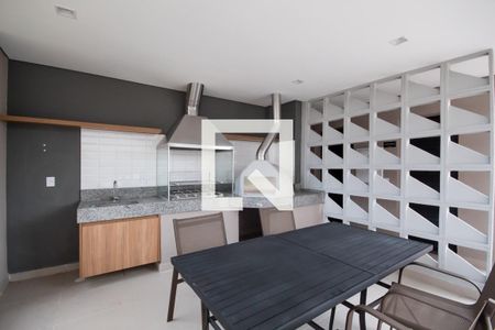 Apartamento à venda com 29m², 1 quarto e sem vaga Apartamento à venda com 29m², 1 quarto e sem vagaÁrea comum - Churrasqueira