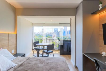 Quarto de apartamento para alugar com 1 quarto, 42m² em Vila Cordeiro, São Paulo