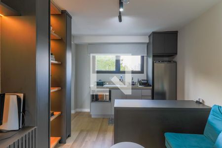 Sala de apartamento para alugar com 1 quarto, 42m² em Vila Cordeiro, São Paulo