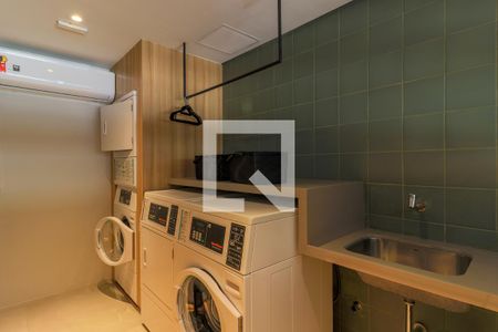 Apartamento para alugar com 42m², 1 quarto e 1 vaga Apartamento para alugar com 42m², 1 quarto e 1 vagaÁrea comum - Lavanderia
