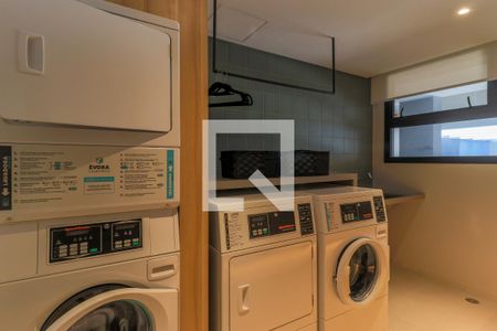 Apartamento para alugar com 42m², 1 quarto e 1 vaga Apartamento para alugar com 42m², 1 quarto e 1 vagaÁrea comum - Lavanderia