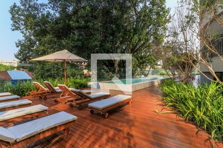 Apartamento para alugar com 42m², 1 quarto e 1 vaga Apartamento para alugar com 42m², 1 quarto e 1 vagaÁrea comum - Piscina