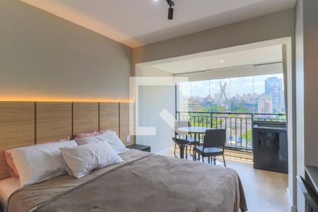 Quarto de apartamento para alugar com 1 quarto, 42m² em Vila Cordeiro, São Paulo