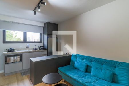 Sala de apartamento para alugar com 1 quarto, 42m² em Vila Cordeiro, São Paulo