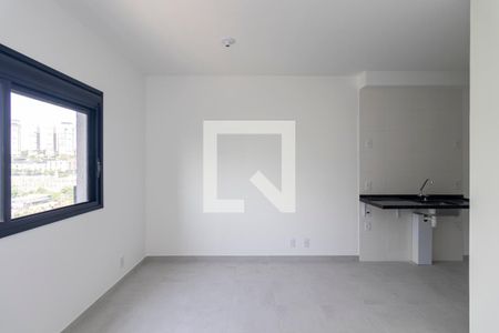 Sala e quarto de kitnet/studio para alugar com 1 quarto, 24m² em Vila Olímpia, São Paulo