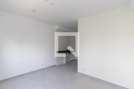 Sala e quarto de kitnet/studio para alugar com 1 quarto, 24m² em Vila Olímpia, São Paulo