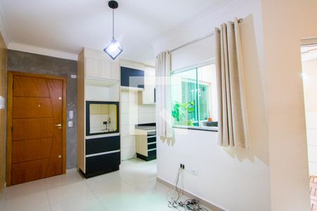 Sala de apartamento para alugar com 2 quartos, 50m² em Vila Helena, Santo André