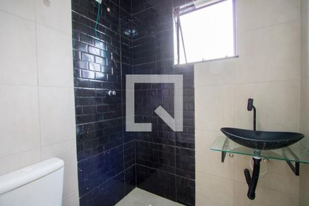 Banheiro de apartamento para alugar com 1 quarto, 40m² em Vila Linda, Santo André