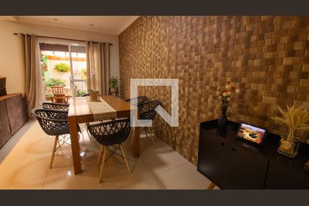 Sala de Jantar de casa de condomínio à venda com 3 quartos, 108m² em Jardim Shangai, Jundiaí