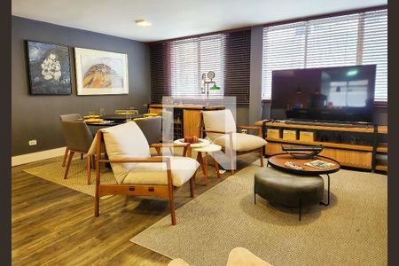 Sala de apartamento para alugar com 2 quartos, 120m² em Batel, Curitiba