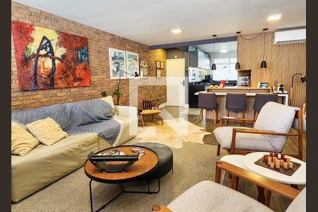 Sala de apartamento para alugar com 2 quartos, 120m² em Batel, Curitiba