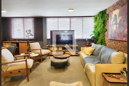 Sala de apartamento para alugar com 2 quartos, 120m² em Batel, Curitiba