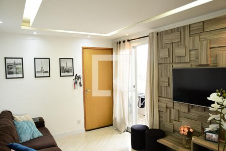 Sala de apartamento para alugar com 2 quartos, 47m² em Jardim Ísis, Cotia