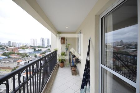 Varanda de apartamento para alugar com 3 quartos, 98m² em Vila Dom Pedro I, São Paulo