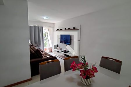 sala de apartamento à venda com 3 quartos, 82m² em Taquara, Rio de Janeiro