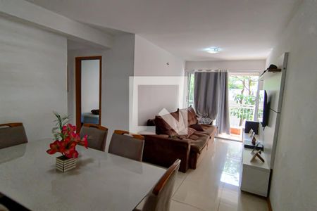sala de apartamento à venda com 3 quartos, 82m² em Taquara, Rio de Janeiro