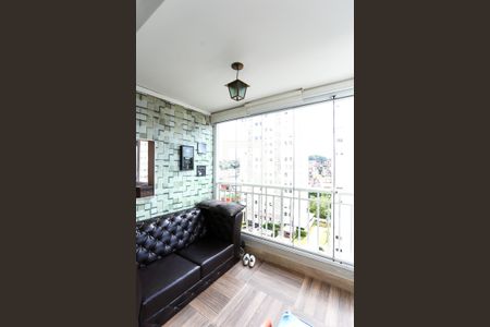 Varanda da Sala de apartamento à venda com 2 quartos, 73m² em Jardim Wanda, Taboão da Serra