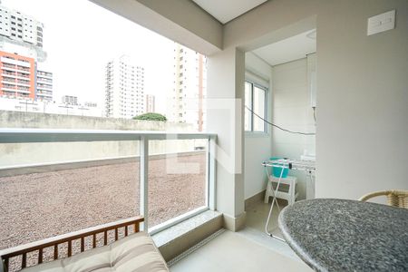 Varanda de kitnet/studio para alugar com 1 quarto, 36m² em Vila Azevedo, São Paulo