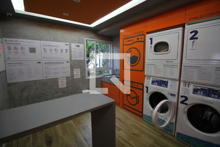 Apartamento para alugar com 35m², 2 quartos e sem vagaLavanderia