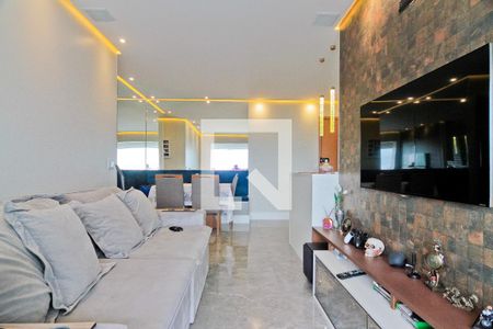Sala de apartamento à venda com 2 quartos, 64m² em Vila Mangalot, São Paulo