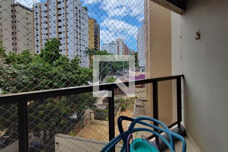 Varanda da Sala de apartamento à venda com 3 quartos, 153m² em Cambuí, Campinas