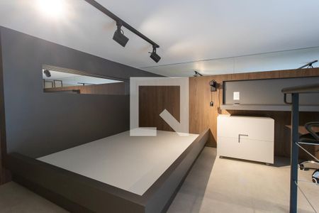 Studio para alugar com 32m², 1 quarto e 1 vaga Studio para alugar com 32m², 1 quarto e 1 vagaQuarto