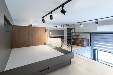 Studio para alugar com 32m², 1 quarto e 1 vaga Studio para alugar com 32m², 1 quarto e 1 vagaQuarto
