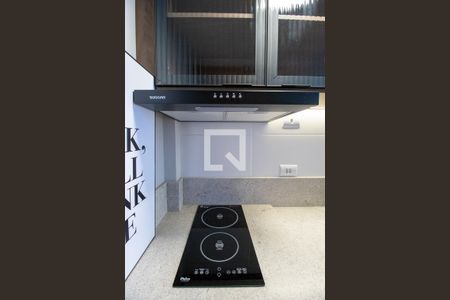 Studio para alugar com 32m², 1 quarto e 1 vaga Studio para alugar com 32m², 1 quarto e 1 vagaDetalhe da cozinha