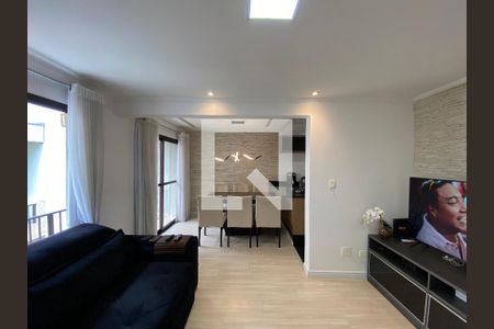 Sala de apartamento para alugar com 3 quartos, 89m² em Vila Euclides, São Bernardo do Campo